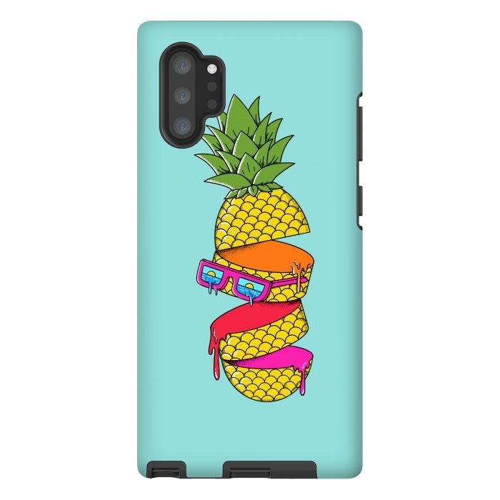 Galaxy Note 10 plus StrongFit Pineapple Colors by Coffee Man