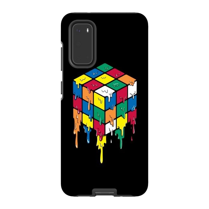 Galaxy S20 StrongFit Rubiks Cube by Coffee Man