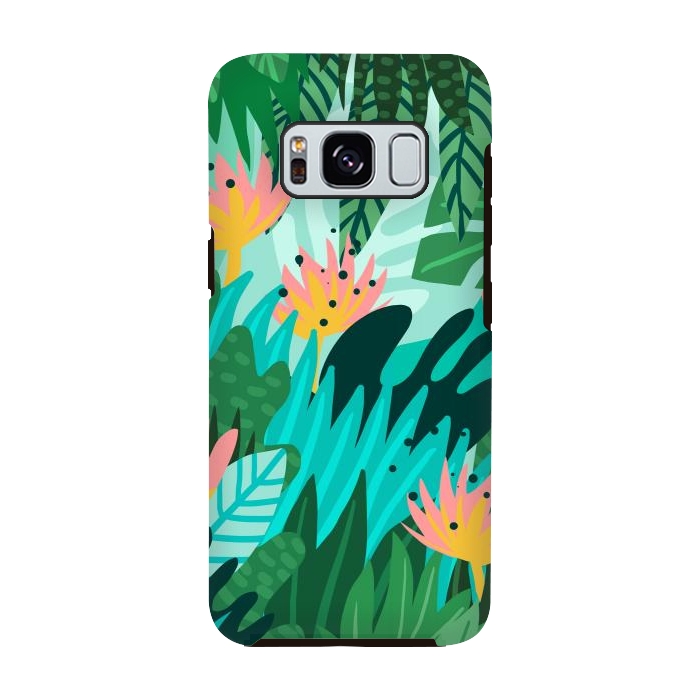 Galaxy S8 StrongFit Let's Dance In The Sun, Wearing Wildflowers In Our Hair by Uma Prabhakar Gokhale