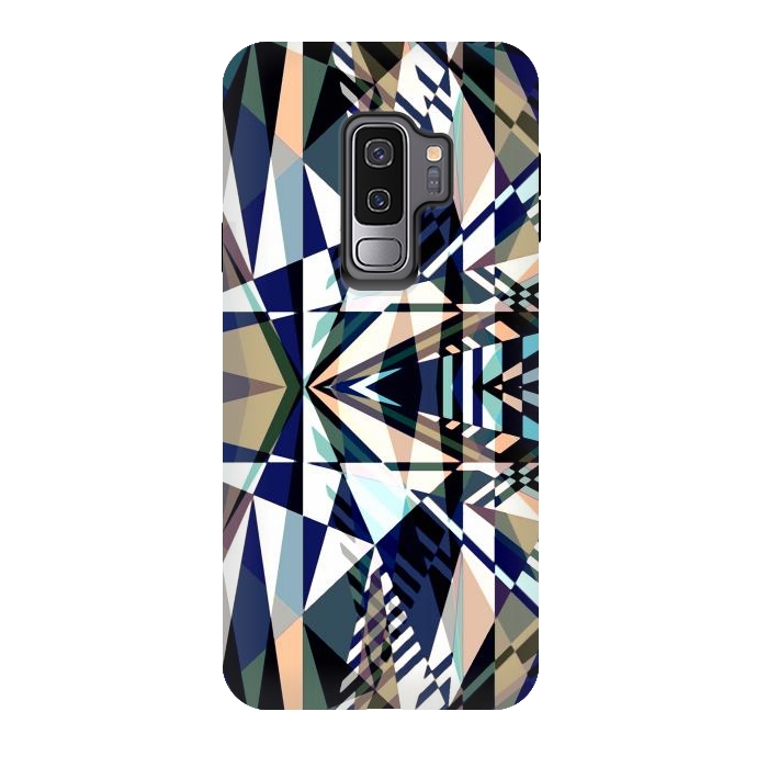Galaxy S9 plus StrongFit Urban street art triangles collage by Oana 