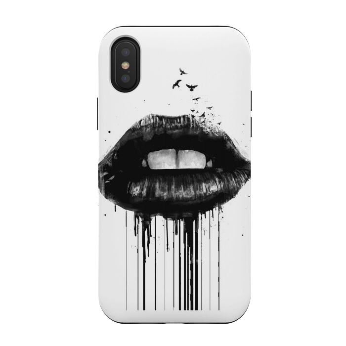 iPhone Xs / X StrongFit Dead love by Balazs Solti
