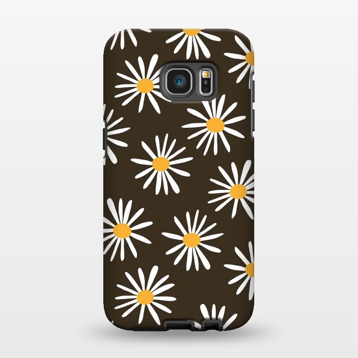 Galaxy S7 EDGE StrongFit New Daisies by Majoih