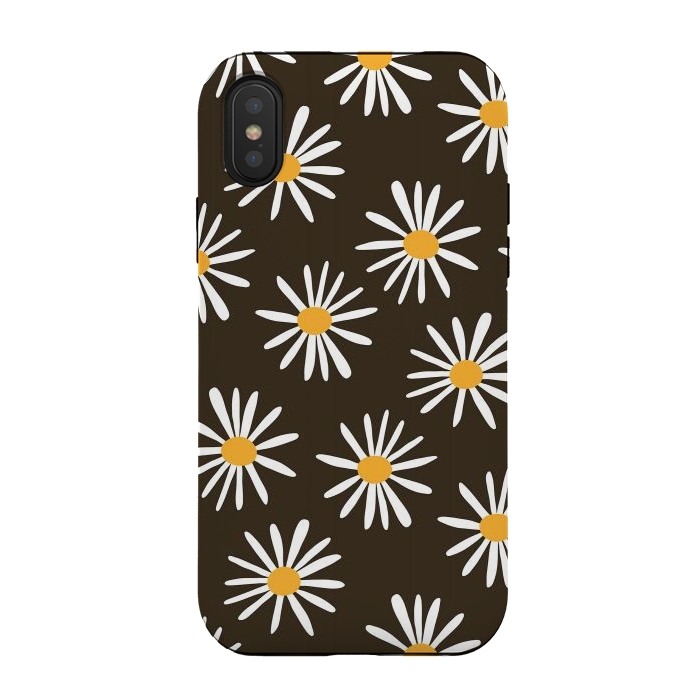 iPhone Xs / X StrongFit New Daisies by Majoih
