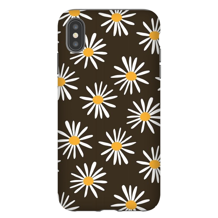 iPhone Xs Max StrongFit New Daisies by Majoih