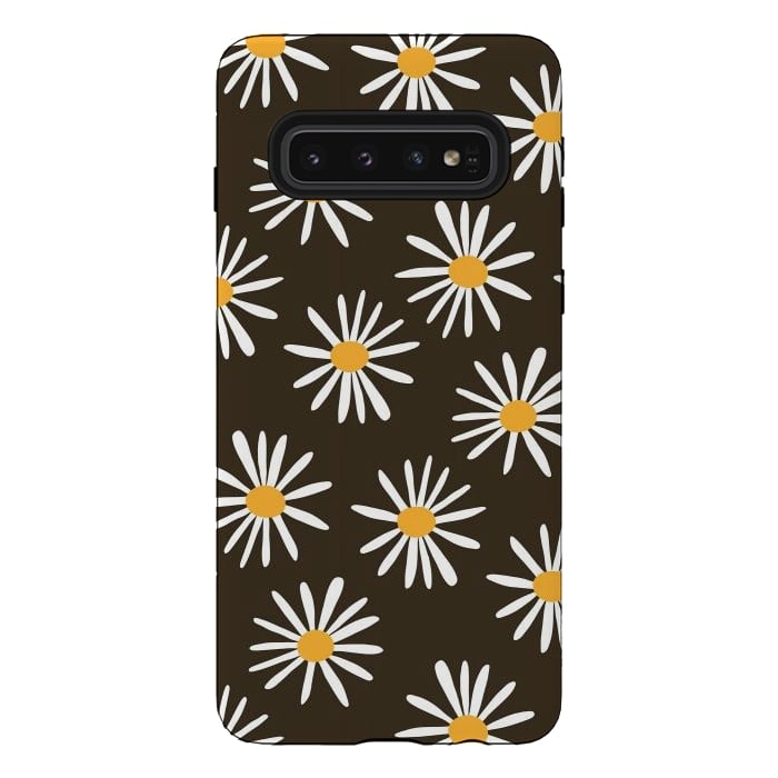 Galaxy S10 StrongFit New Daisies by Majoih