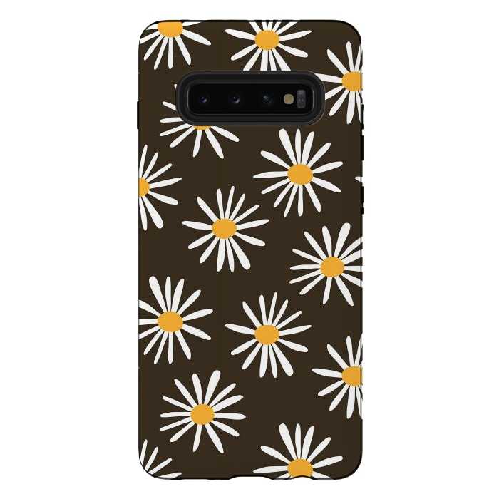 Galaxy S10 plus StrongFit New Daisies by Majoih
