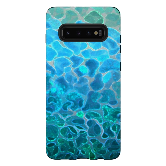 Galaxy S10 plus StrongFit Underwater Sea Background G573 by Medusa GraphicArt
