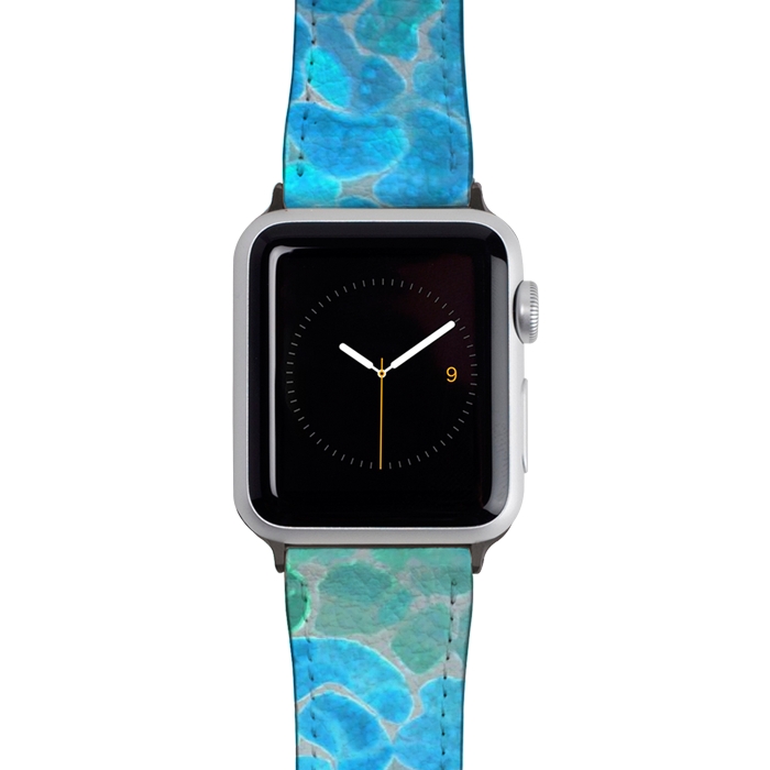 Watch 42mm / 44mm Strap PU leather Underwater Sea Background G573 by Medusa GraphicArt