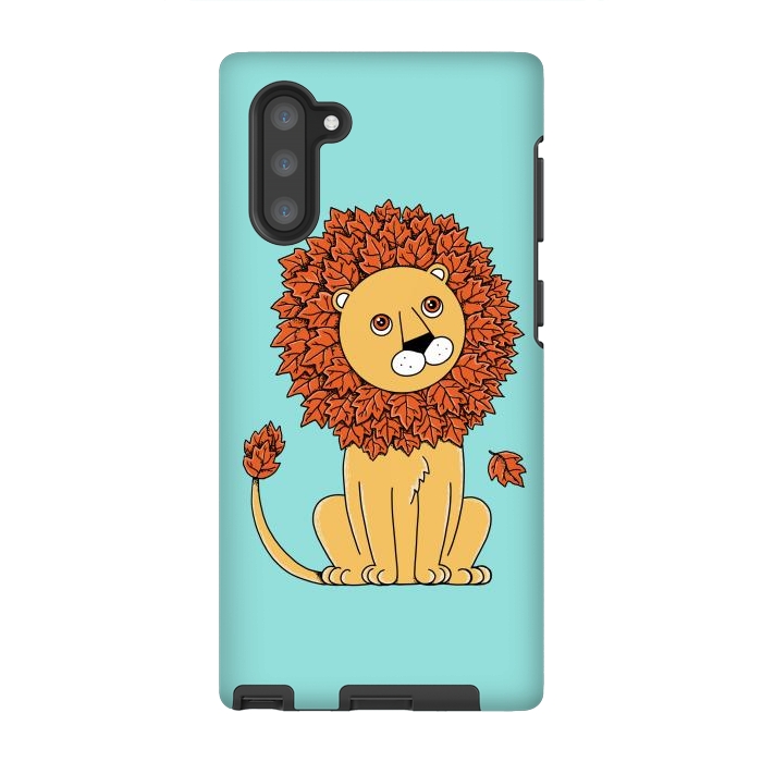 Galaxy Note 10 StrongFit Lion by Coffee Man