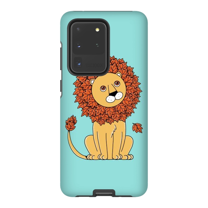 Galaxy S20 Ultra StrongFit Lion by Coffee Man