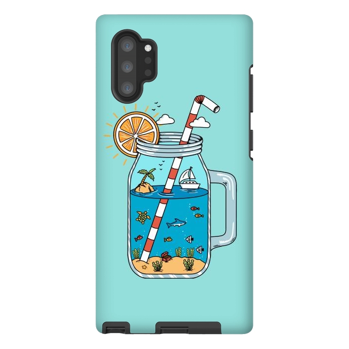 Galaxy Note 10 plus StrongFit Drink Landscape by Coffee Man