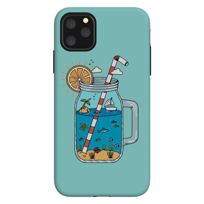 iPhone 11 Pro Max StrongFit Drink Landscape by Coffee Man