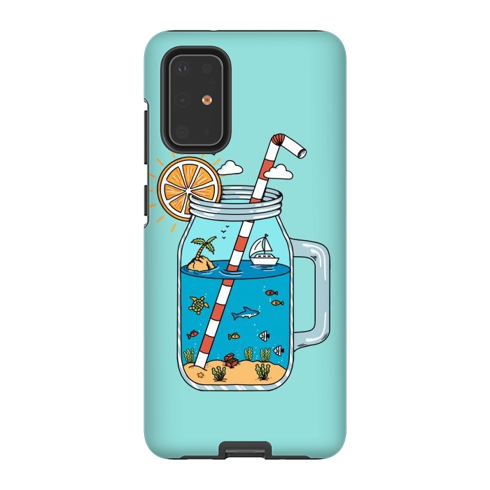Galaxy S20 Plus StrongFit Drink Landscape by Coffee Man