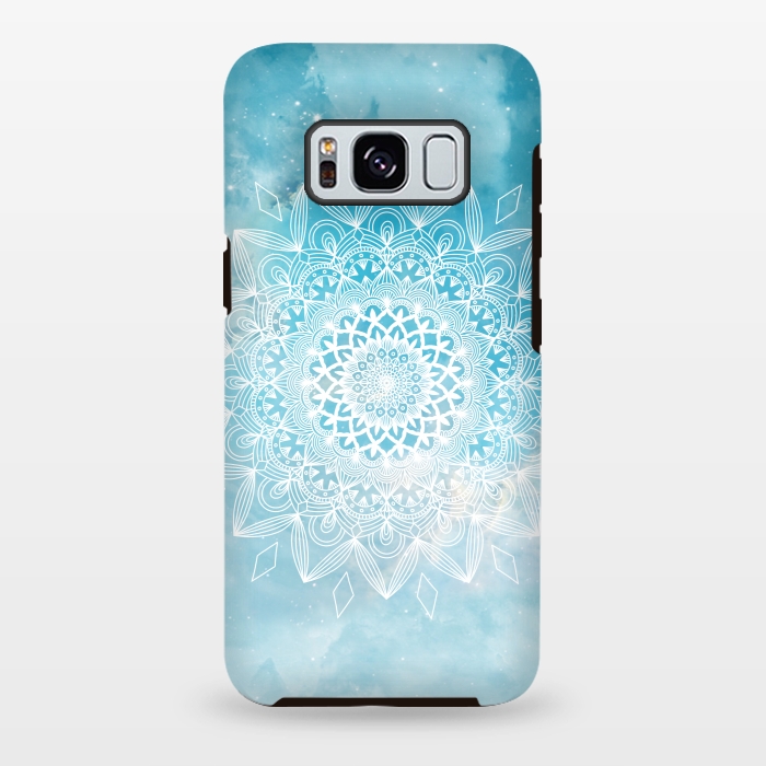 Galaxy S8 plus StrongFit Sky mandala flower by Jms