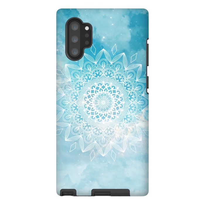 Galaxy Note 10 plus StrongFit Sky mandala flower by Jms