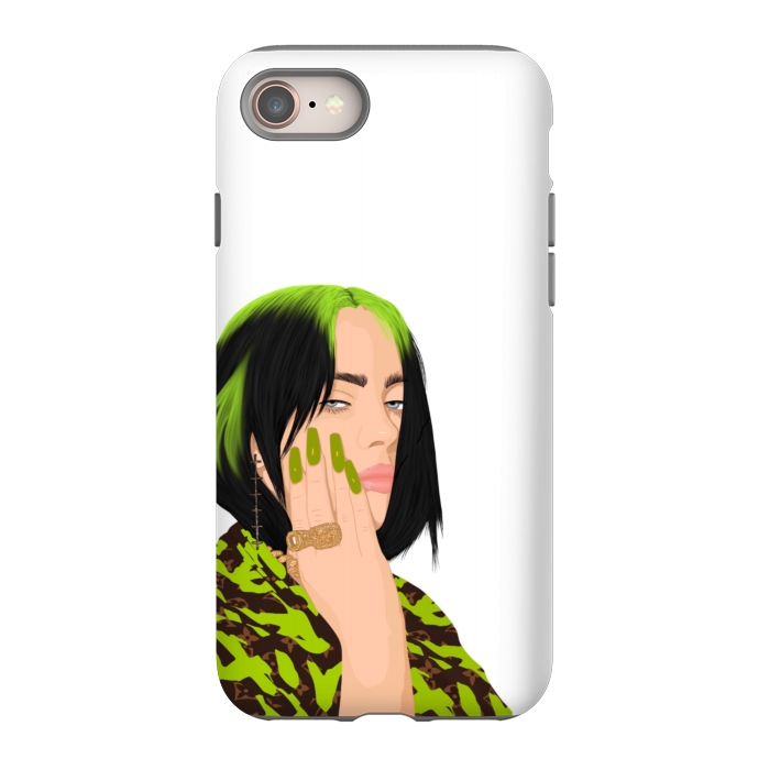 iPhone 8 StrongFit Billie eilish green by Jms