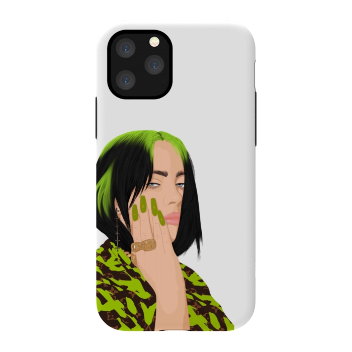 iPhone 11 Pro StrongFit Billie eilish green by Jms