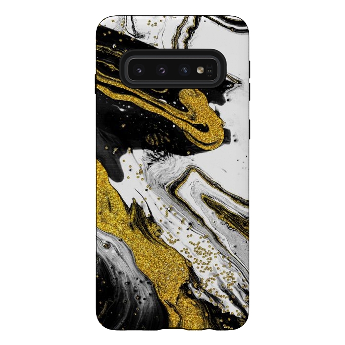 Galaxy S10 StrongFit BW Luxe by Ashley Camille