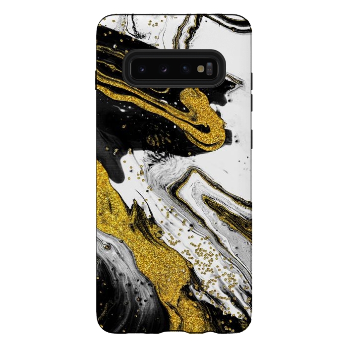 Galaxy S10 plus StrongFit BW Luxe by Ashley Camille
