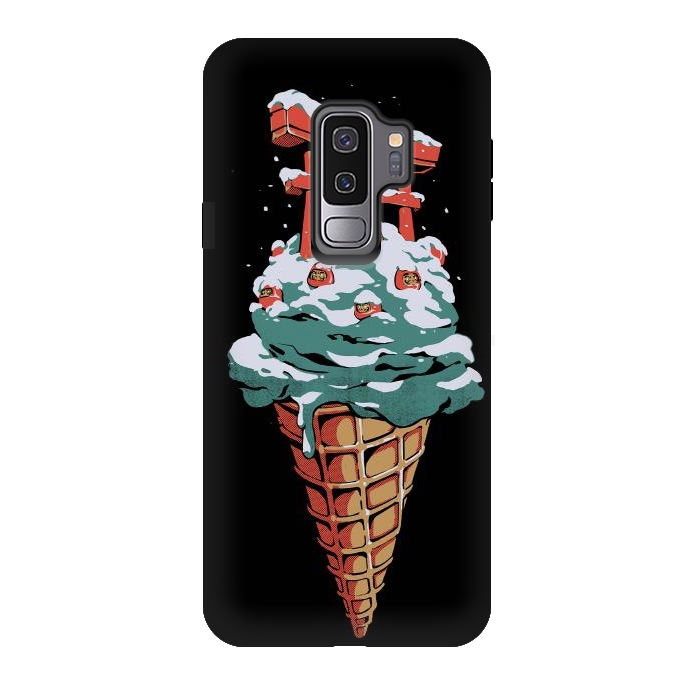 Galaxy S9 plus StrongFit Japanese Flavor by Ilustrata