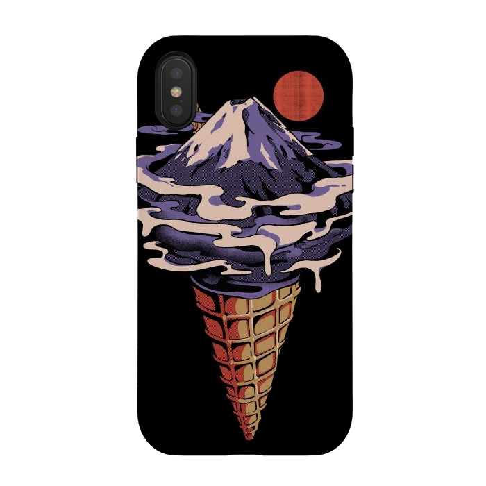 iPhone Xs / X StrongFit Fuji Flavor by Ilustrata