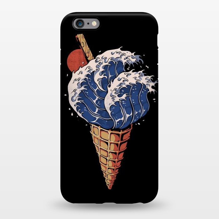 iPhone 6/6s plus StrongFit Kanagawa Ice Cream  by Ilustrata