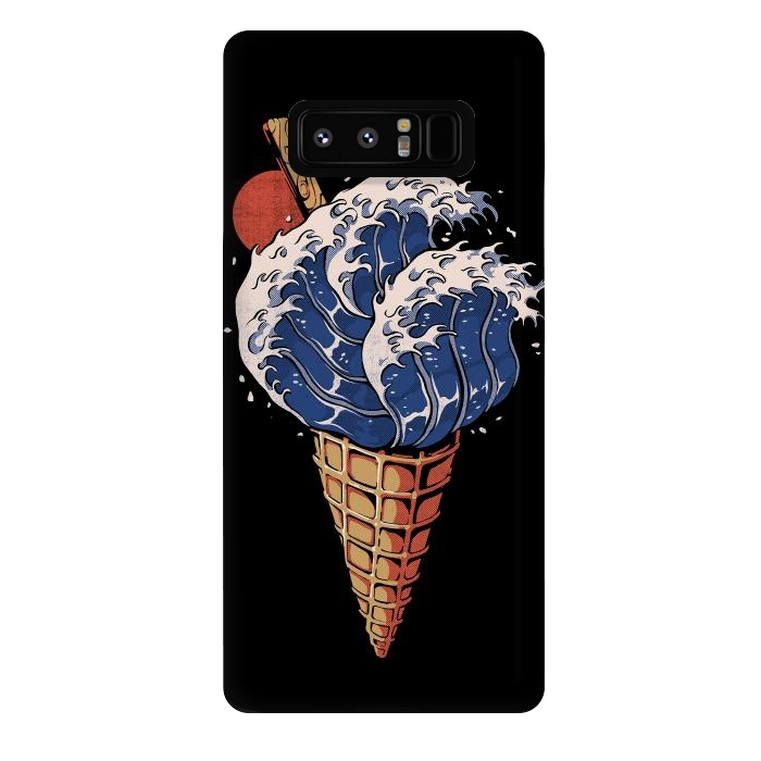 Galaxy Note 8 StrongFit Kanagawa Ice Cream  by Ilustrata