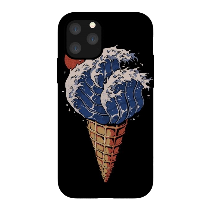 iPhone 11 Pro StrongFit Kanagawa Ice Cream  by Ilustrata