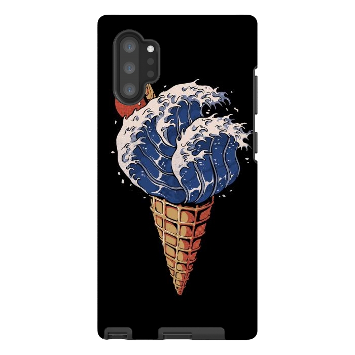 Galaxy Note 10 plus StrongFit Kanagawa Ice Cream  by Ilustrata