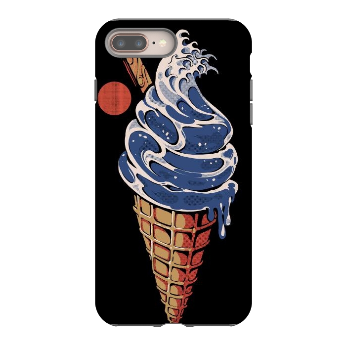 iPhone 7 plus StrongFit Great Ice cream by Ilustrata