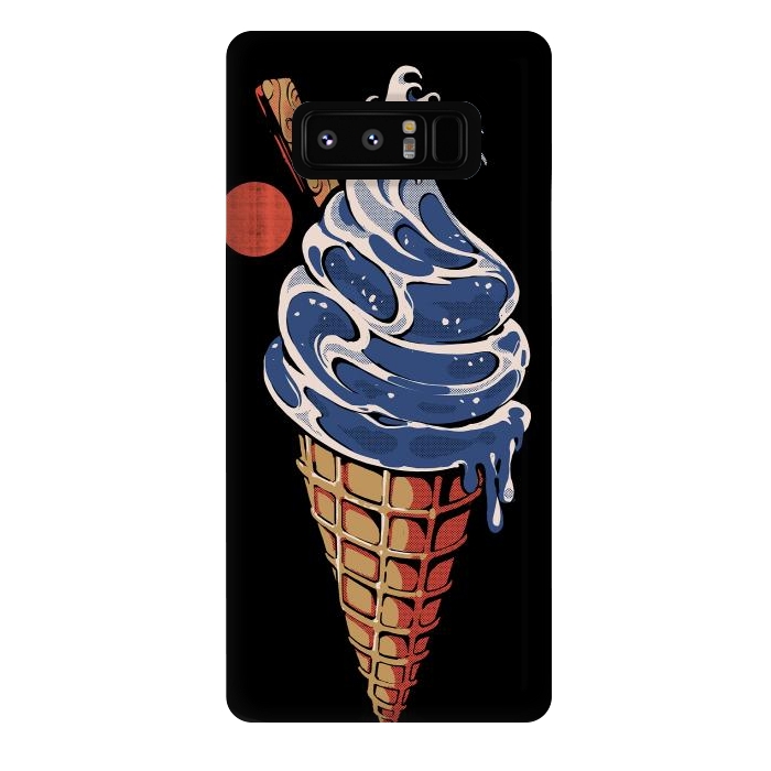 Galaxy Note 8 StrongFit Great Ice cream by Ilustrata