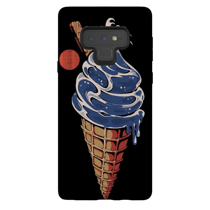 Galaxy Note 9 StrongFit Great Ice cream by Ilustrata