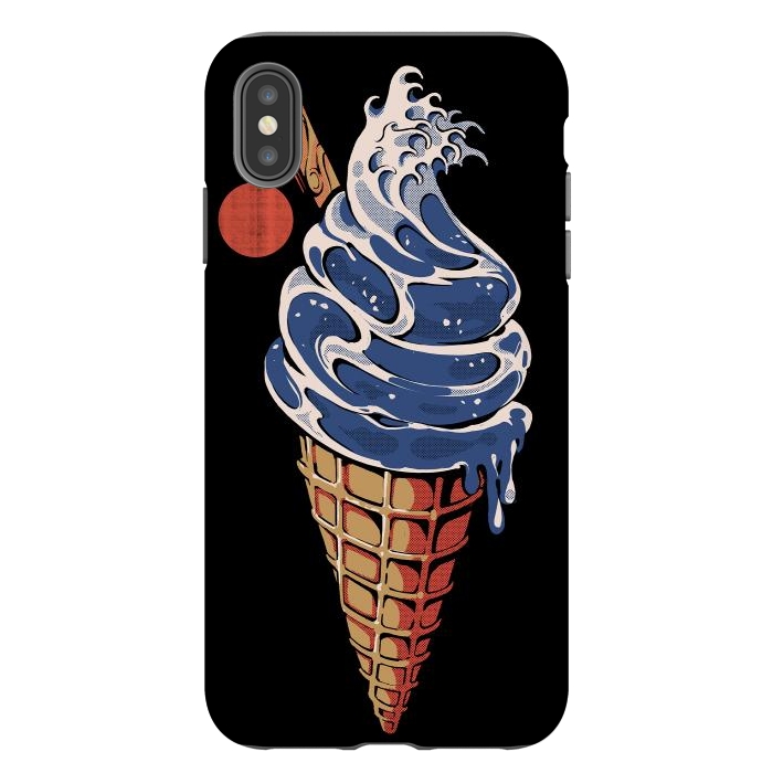 iPhone Xs Max StrongFit Great Ice cream by Ilustrata