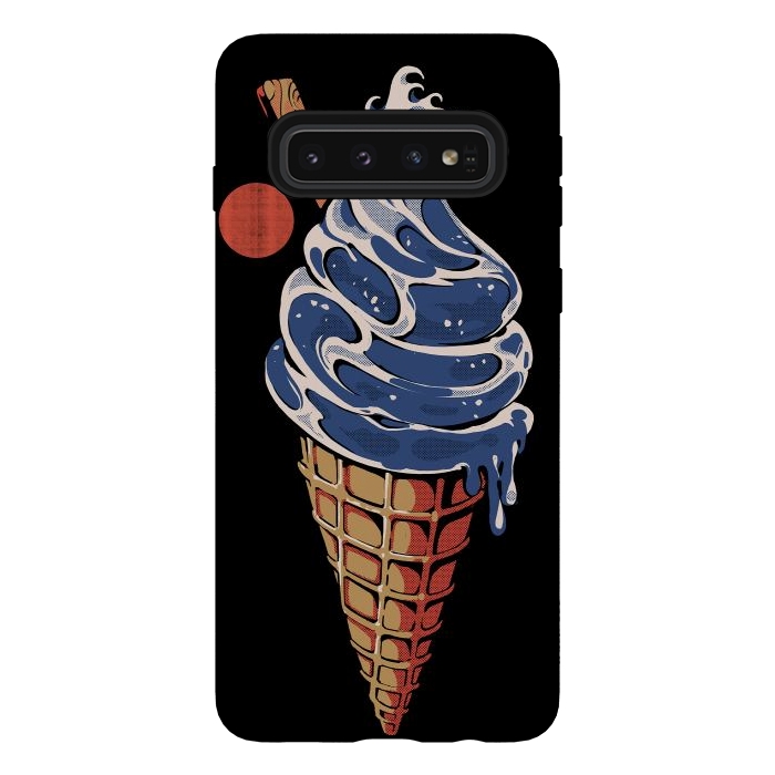 Galaxy S10 StrongFit Great Ice cream by Ilustrata