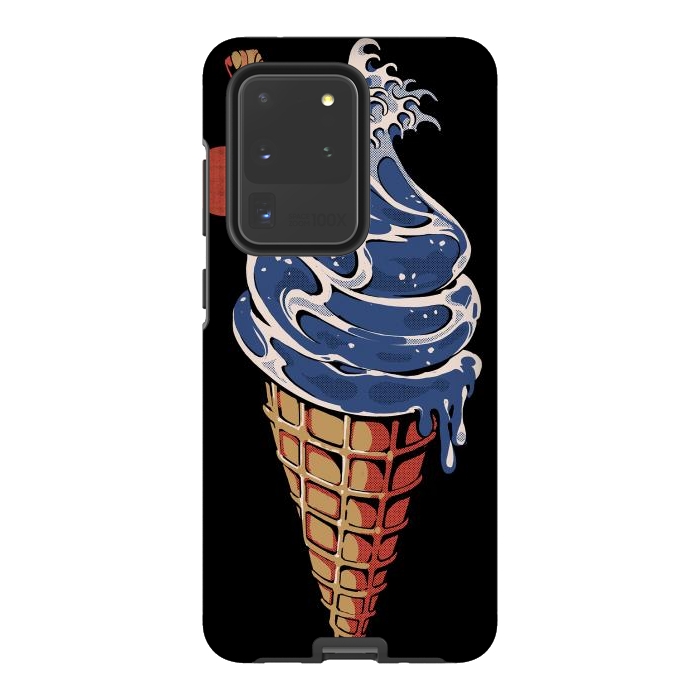 Galaxy S20 Ultra StrongFit Great Ice cream by Ilustrata