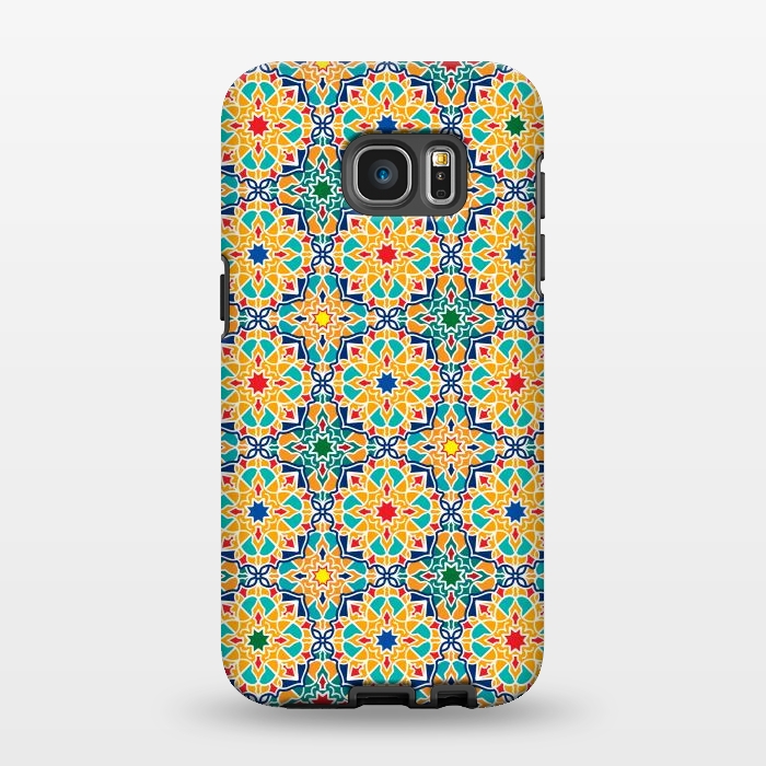 Galaxy S7 EDGE StrongFit New Mandala 1 by Bledi