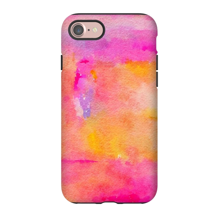 iPhone 7 StrongFit Be A Rainbow In Someone's Cloud | Modern Bohemian Watercolor Painting Optimism Positivity Good Vibes by Uma Prabhakar Gokhale