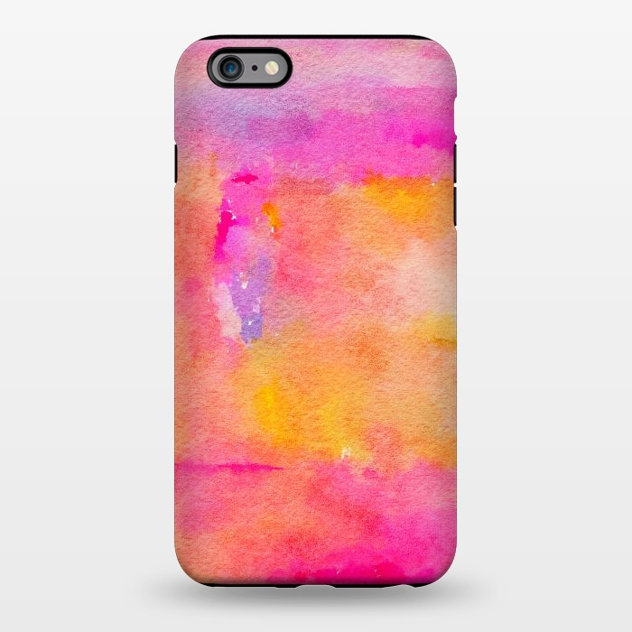 iPhone 6/6s plus StrongFit Be A Rainbow In Someone's Cloud | Modern Bohemian Watercolor Painting Optimism Positivity Good Vibes by Uma Prabhakar Gokhale