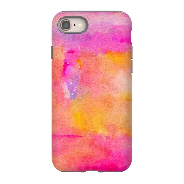 iPhone 8 StrongFit Be A Rainbow In Someone's Cloud | Modern Bohemian Watercolor Painting Optimism Positivity Good Vibes by Uma Prabhakar Gokhale