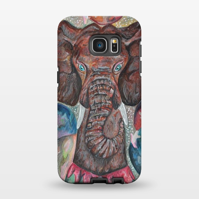 Galaxy S7 EDGE StrongFit Elefante by AlienArte 