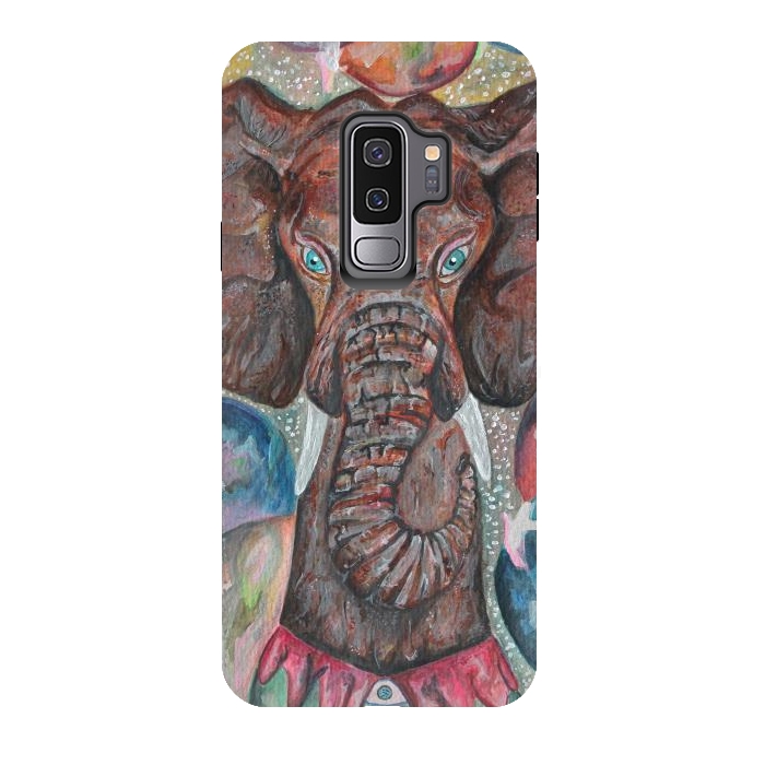 Galaxy S9 plus StrongFit Elefante by AlienArte 