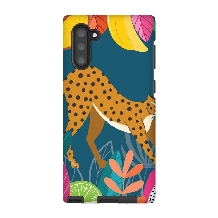Galaxy Note 10 StrongFit Cheetah stretching in the wild by Jelena Obradovic