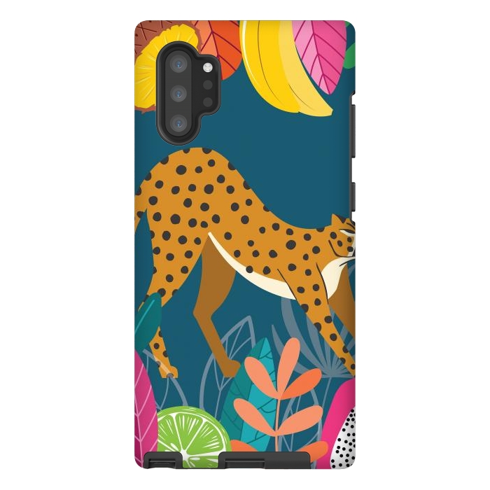 Galaxy Note 10 plus StrongFit Cheetah stretching in the wild by Jelena Obradovic