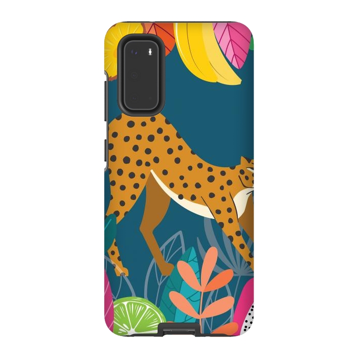 Galaxy S20 StrongFit Cheetah stretching in the wild by Jelena Obradovic