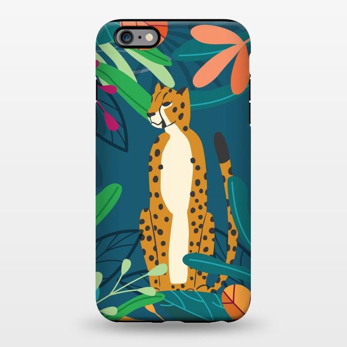 iPhone 6/6s plus StrongFit Cheetah chilling by Jelena Obradovic