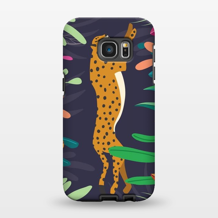 Galaxy S7 EDGE StrongFit Cheetah running by Jelena Obradovic