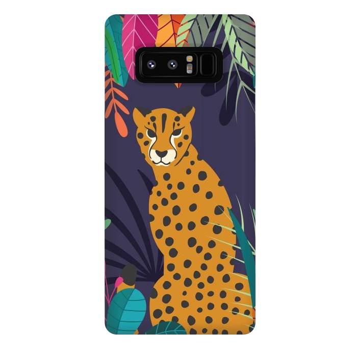 Galaxy Note 8 StrongFit Cheetah sitting in the wild by Jelena Obradovic