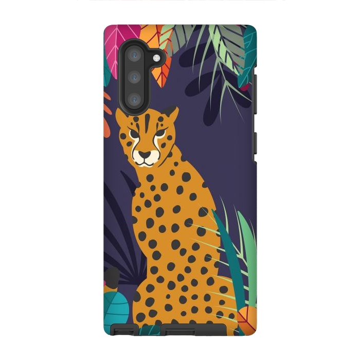 Galaxy Note 10 StrongFit Cheetah sitting in the wild by Jelena Obradovic