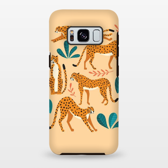 Galaxy S8 plus StrongFit Cheetahs beige 02 by Jelena Obradovic
