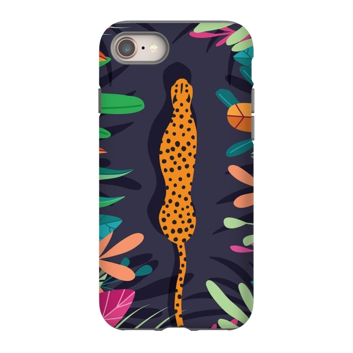 iPhone 8 StrongFit Cheetah walking in the wild by Jelena Obradovic